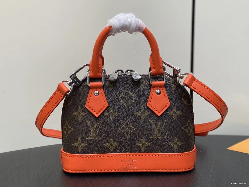 First bag ru VUITTON LOUIS Alma-18*12*8cm Nano 0802